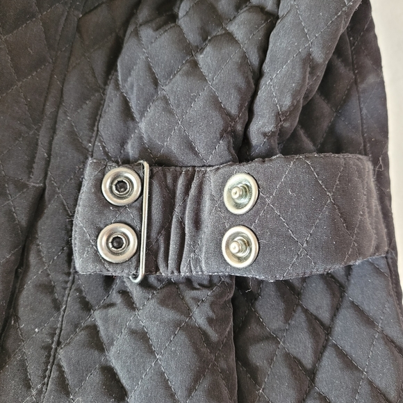 Gallery womens black coat in large - Picture 8 of 12